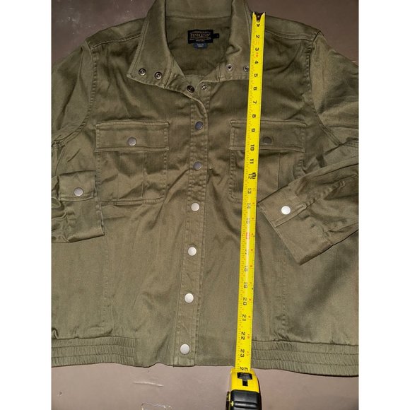 Pendleton Malin army green jacket, women’s large - Picture 3 of 7